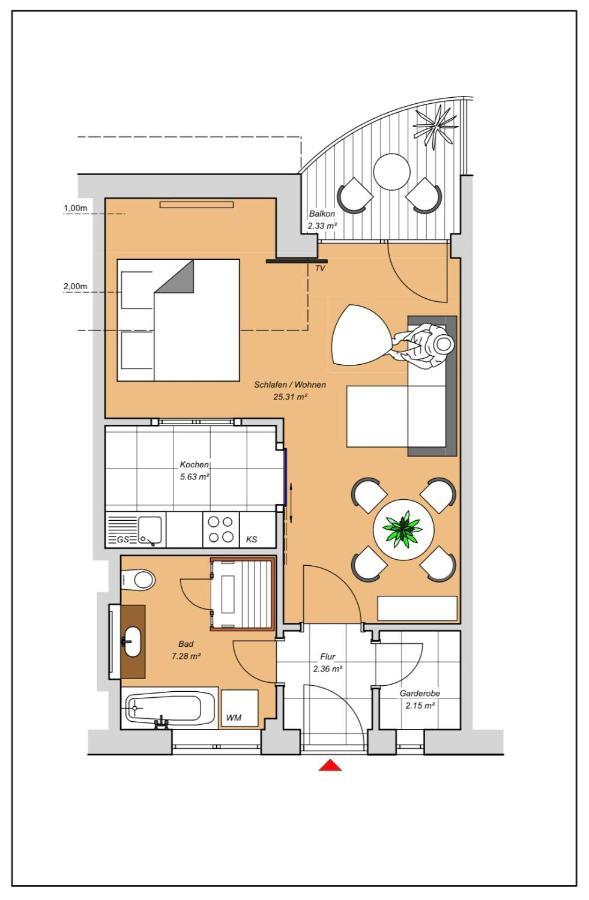 Modernes Appartment Mit Sauna Nahe Burg Im Spreewald Vetschau Zewnętrze zdjęcie